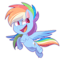 Size: 1280x1280 | Tagged: safe, artist:jetjetj, imported from derpibooru, rainbow dash, pegasus, pony, my little pony: pony life, backwards cutie mark, cute, female, g4.5, simple background, solo, transparent background