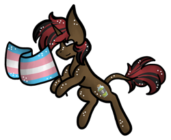 Size: 800x654 | Tagged: safe, artist:hunterthewastelander, imported from derpibooru, oc, oc only, oc:blank fandoms, pony, unicorn, horn, leonine tail, male, pride, pride flag, simple background, solo, stallion, transgender pride flag, transparent background, unicorn oc, ych result