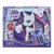 Size: 1500x1500 | Tagged: safe, imported from derpibooru, rarity, pony, unicorn, my little pony: pony life, brush, brushable, doll, female, g4.5, hasbro, irl, mare, merchandise, photo, reveal the magic, toy