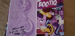 Size: 2048x996 | Tagged: artist needed, safe, imported from derpibooru, starlight glimmer, pony, unicorn, kelly sheridan, photo, pony ciderfest