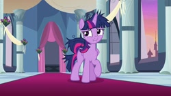 Size: 1920x1080 | Tagged: safe, imported from derpibooru, screencap, twilight sparkle, alicorn, pony, the last problem, female, mare, messy mane, solo, twilight sparkle (alicorn)