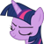 Size: 250x250 | Tagged: artist needed, safe, artist:sasha-flyer, imported from derpibooru, twilight sparkle, twilight sparkle (alicorn), alicorn, pony, testing testing 1-2-3, animated, animated png, apng for breezies, blinking, bust, face, female, looking around, mare, portrait, simple background, smug, smuglight sparkle, solo, transparent background, vector