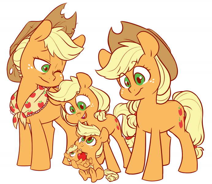 applejack foal