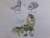 Size: 4096x3072 | Tagged: safe, artist:juani236, imported from derpibooru, oc, oc only, oc:kiwin, kirin, food, fruit, fusion, kirin oc, kiwi fruit, pun, solo, traditional art