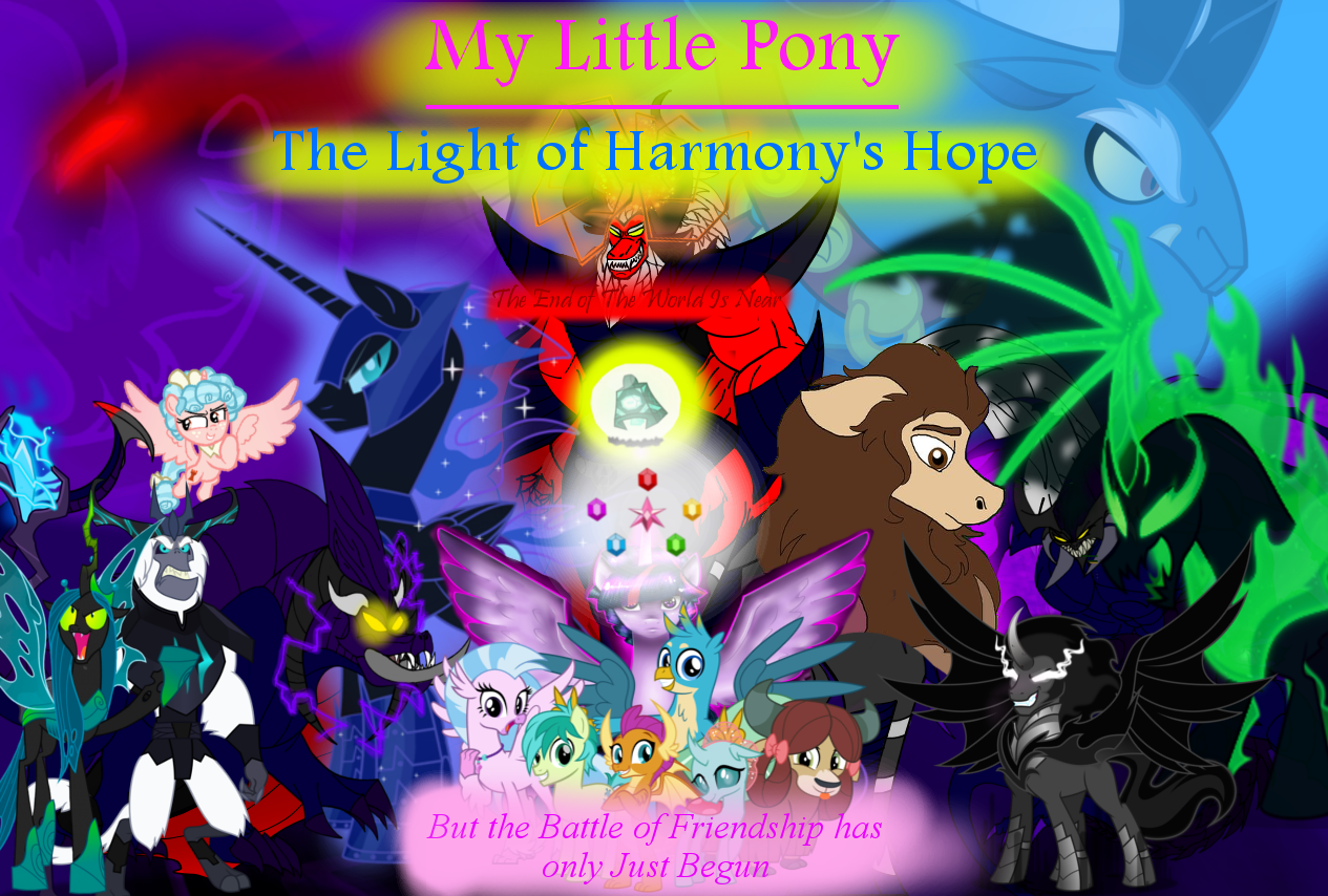 2201487 Safe Twilight Sparkle Queen Chrysalis King Sombra Smolder Cozy Glow Gallus Silverstream Lord Tirek Sandbar Ocellus Yona Grogar Storm King Pony Of Shadows Scorpan Female Oc Male Earth Pony Alicorn