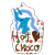 Size: 1024x1024 | Tagged: safe, artist:marifoxspirit, imported from derpibooru, oc, oc:fleurbelle, alicorn, adorabelle, alicorn oc, bow, chocolate, commission, cup, cute, eyes closed, female, food, hair bow, hair over one eye, happy, horn, hot chocolate, mare, mug, peaceful, sleeping, ych result, your character here