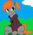 Size: 3017x3136 | Tagged: safe, artist:ambris, artist:pinkamenace, edit, imported from derpibooru, oc, oc only, oc:golden lotus, pony, clothes, cute, female, heterochromia, hoodie, needs more saturation, simple background, sitting, smiling, solo