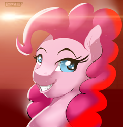 Size: 3498x3609 | Tagged: safe, artist:skyart301, artist:skyline19, imported from derpibooru, pinkie pie, pony, avatar, bust, female, high res, icon, portrait, smiling, solo