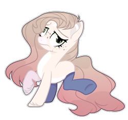 Size: 1024x958 | Tagged: safe, artist:chococolte, imported from derpibooru, oc, oc only, earth pony, pony, base used, clothes, derp, female, mare, simple background, socks, solo, transparent background