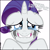 Size: 4000x4000 | Tagged: safe, artist:mrkat7214, imported from derpibooru, rarity, pony, unicorn, ..., absurd resolution, crarity, crying, cute, daaaaaaaaaaaw, darling, dialogue, end of g4, end of ponies, fabulous, faic, feels, female, floppy ears, grin, happy, lip bite, looking at you, makeup, mare, marshmelodrama, mascara, mascarity, puppy dog eyes, raribetes, rarity being rarity, running makeup, sad, sad smile, sadorable, simple background, smiling, smiling at you, solo, stuttering, sweet dreams fuel, talking to viewer, tears of joy, teary eyes, teeth, vector, white background