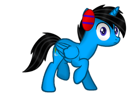 Size: 1024x779 | Tagged: safe, artist:rezatim, imported from derpibooru, oc, oc:stripe shields, alicorn, pony