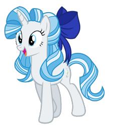 Size: 1280x1408 | Tagged: safe, artist:cosmic-wonders, imported from derpibooru, oc, oc only, oc:azura, pony, unicorn, bow, female, hair bow, mare, simple background, solo, transparent background