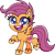 Size: 1490x1500 | Tagged: safe, artist:cloudy glow, artist:cloudyglow, imported from derpibooru, scootaloo, pegasus, pony, my little pony: pony life, chibi, cute, cutealoo, cutie mark, female, g4.5, happy, looking at you, mare, older, older scootaloo, open mouth, raised hoof, simple background, solo, the cmc's cutie marks, transparent background, unshorn fetlocks