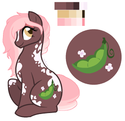 Size: 868x844 | Tagged: safe, artist:zafara1222, imported from derpibooru, oc, oc only, oc:sweet pea, earth pony, pony, female, mare, offspring, parent:big macintosh, parent:fluttershy, parents:fluttermac, reference sheet, simple background, solo, transparent background