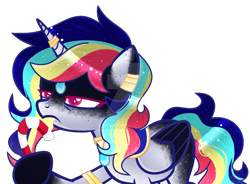 Size: 1280x941 | Tagged: safe, artist:celestial-rue0w0, artist:rukemon, imported from derpibooru, oc, oc only, alicorn, pony, candy, candy cane, food, male, simple background, solo, stallion, transparent background