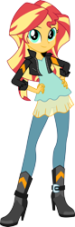 Size: 516x1548 | Tagged: safe, artist:sugar-loop, imported from derpibooru, sunset shimmer, equestria girls, friendship games, cute, female, hand on hip, high heels, shimmerbetes, shoes, simple background, solo, transparent background, vector