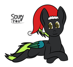 Size: 2500x2300 | Tagged: safe, artist:soupyfox, imported from derpibooru, oc, oc only, pegasus, pony, :3, commission, hat, lying down, simple background, solo, transparent background