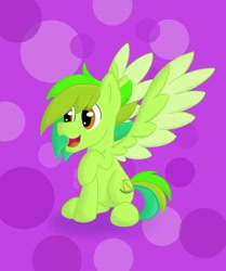 Size: 818x977 | Tagged: safe, artist:exobass, imported from derpibooru, oc, pegasus, pony, green, large wings, lime, male, solo, wings