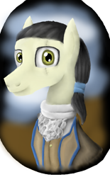 Size: 1478x2390 | Tagged: safe, artist:mr100dragon100, imported from derpibooru, pony, bust, frankenstein's monster, portrait