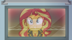 Size: 1920x1080 | Tagged: safe, imported from derpibooru, screencap, sunset shimmer, equestria girls, equestria girls series, holidays unwrapped, spoiler:eqg series (season 2), female, geode of empathy, magical geodes, saving pinkie's pie, solo