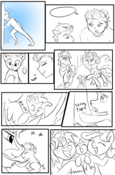 Size: 724x1103 | Tagged: safe, artist:candyclumsy, imported from derpibooru, oc, oc:king speedy hooves, oc:queen galaxia, oc:queen galaxia (bigonionbean), oc:tommy the human, alicorn, human, pony, comic:sick days, alicorn oc, apologetic, canterlot, canterlot castle, child, clothes, colt, comic, commissioner:bigonionbean, dreamscape, father and son, flashback, foal, fusion, fusion:big macintosh, fusion:flash sentry, fusion:king speedy hooves, fusion:princess cadance, fusion:princess celestia, fusion:princess luna, fusion:queen galaxia, fusion:shining armor, fusion:trouble shoes, fusion:twilight sparkle, giggling, hallway, happy, horn, human oc, husband and wife, memories, mirror portal, mother and son, nuzzles, nuzzling, royalty, ruffled hair, sad, sketch, sketch dump, sleeping, talking to themself, tripping, walking, wing extensions, writer:bigonionbean