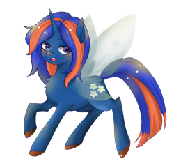 Size: 1080x1042 | Tagged: safe, imported from derpibooru, oc, oc only, oc:lunarstarpony, pony, 2020 community collab, derpibooru community collaboration, glimmer wings, solo, transparent background, wings