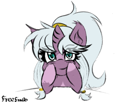 Size: 1544x1243 | Tagged: safe, artist:freefraq, imported from derpibooru, oc, oc only, oc:fates fortune, pony, cute, solo