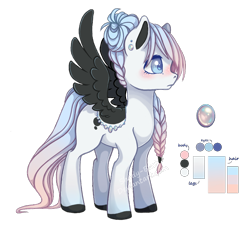 Size: 896x809 | Tagged: safe, artist:shady-bush, imported from derpibooru, oc, oc only, pegasus, pony, colored wings, female, mare, simple background, solo, transparent background, wings