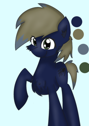 Size: 1000x1414 | Tagged: safe, artist:joel jacob, imported from derpibooru, oc, oc only, oc:joel jacob, earth pony, pony, fluffy, male, simple background, solo