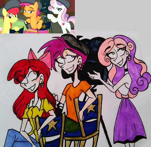 mlp cutie mark crusaders human