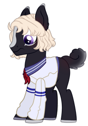 Size: 1024x1460 | Tagged: safe, artist:tears2shed, imported from derpibooru, oc, oc only, oc:ocean sailor, earth pony, pony, clothes, male, shirt, simple background, solo, stallion, transparent background