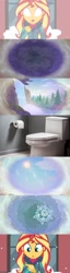 Size: 500x1963 | Tagged: safe, edit, edited screencap, imported from derpibooru, screencap, sunset shimmer, equestria girls, equestria girls series, spoiler:eqg series (season 2), blizzard or bust, caption, comic, image macro, it remembers, screencap comic, text, toilet