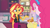 Size: 1600x900 | Tagged: safe, imported from derpibooru, screencap, pinkie pie, sunset shimmer, equestria girls, equestria girls series, holidays unwrapped, spoiler:eqg series (season 2), bow, confused, cup, duo, duo female, egg beater, female, geode of empathy, hair bow, kitchen, magical geodes, mixer, oven mitts, pan, pitcher, ramekin, saving pinkie's pie, souffle