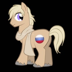 Size: 894x894 | Tagged: safe, artist:andurina, imported from derpibooru, oc, oc only, pony, ao oni, black background, hetalia, male, ponified, russia, simple background, solo, stallion