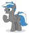 Size: 1732x2019 | Tagged: safe, artist:mythchaser1, imported from derpibooru, oc, oc only, oc:cloud zapper, pegasus, pony, male, simple background, solo, stallion, transparent background, vector