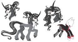 Size: 6496x3543 | Tagged: safe, artist:lidelman, imported from derpibooru, oc, pony, unicorn, beard, facial hair, male, scar, stallion