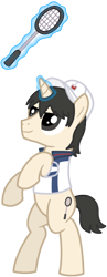 Size: 396x1025 | Tagged: safe, artist:phoenixlord1010, imported from derpibooru, pony, anime, gin tama, gintama, ponified, yamazaki sagaru