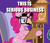 Size: 479x408 | Tagged: safe, edit, edited screencap, imported from derpibooru, screencap, pinkie pie, pony, fame and misfortune, caption, clipboard, cropped, dexterous hooves, female, groucho mask, hoof hold, image macro, pencil, solo, text