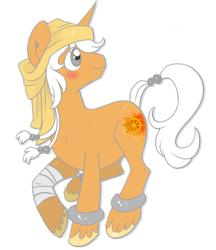 Size: 831x962 | Tagged: safe, artist:rannarbananar, imported from derpibooru, pony, unicorn, agni, black butler, hat, looking up, ponified, simple background, solo, transparent background, unshorn fetlocks