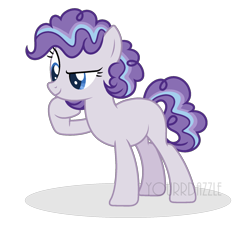 Size: 1024x934 | Tagged: safe, artist:yourrdazzle, imported from derpibooru, oc, oc only, oc:blueberry blowout bash, earth pony, pony, base used, female, mare, offspring, parent:party favor, parent:pinkie pie, parents:partypie, simple background, solo, transparent background