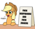 Size: 1100x900 | Tagged: safe, artist:mkogwheel, edit, imported from derpibooru, applejack, earth pony, pony, derpibooru, adventure in the comments, applejack's sign, background pony strikes again, bronybait, cowboy hat, delete this please, downvote bait, drama bait, edgy, female, hat, hater, howdy, mare, meme, meta, mouthpiece, op is a duck, op is trying to start shit, op is trying too hard, out of character, ow the edge, racism, sign, smiling, solo, vulgar, zigger, ziggers