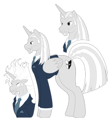 Size: 2939x3220 | Tagged: safe, artist:cloudyrei, imported from derpibooru, alicorn, pony, metalocalypse, ponified, selatcia