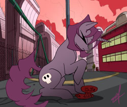 Size: 800x674 | Tagged: safe, artist:tybay, imported from derpibooru, pony, gaz membrane, invader zim, ponified