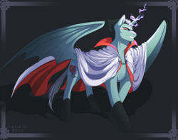 Size: 1700x1341 | Tagged: safe, artist:kvalificatsia, imported from derpibooru, pony, danny phantom, ponified, vlad plasmius