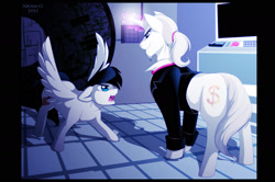 Size: 1752x1161 | Tagged: safe, artist:kvalificatsia, imported from derpibooru, pony, danny phantom, ponified, vlad plasmius