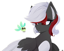 Size: 5000x4000 | Tagged: safe, artist:xsatanielx, imported from derpibooru, oc, oc only, pegasus, pony, bust, male, portrait, rcf community