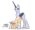 Size: 2525x2175 | Tagged: safe, artist:doraair, imported from derpibooru, oc, alicorn, pony, alicorn oc, base, duo, eyes closed, female, horn, hug, looking down, mare, raised hoof, simple background, solo, tall alicorn, transparent background