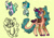 Size: 842x595 | Tagged: safe, artist:chaserofthelight99, artist:hope-of-morning, imported from derpibooru, oc, oc only, oc:amaterasu, hybrid, kirin, magical lesbian spawn, offspring, parent:mistmane, parent:somnambula, solo