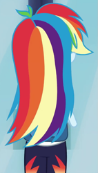 Size: 409x718 | Tagged: safe, imported from derpibooru, screencap, rainbow dash, equestria girls, run to break free, spoiler:eqg series (season 2), beautiful, cropped, female, solo