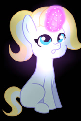 Size: 730x1094 | Tagged: safe, artist:missxxfofa123, imported from derpibooru, oc, pony, offspring, parent:prince blueblood, parent:trixie, parents:bluetrix